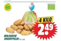 biologische aardappelen voor maar 2 49