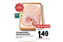 voorgesneden shoarmarollade