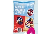 chocolade eitjes mix van melk puur en wit