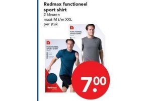 redmax functioneel sport shirt