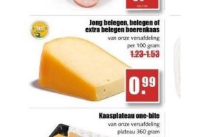 jong belegen belegen of extra belegen boerenkaas