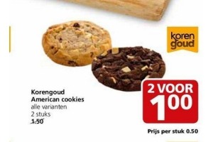 korengoud american cookies