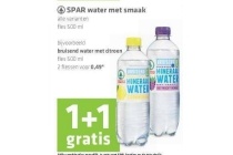 spar water met smaak