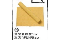 zigzag tafelloper