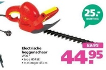 electrische heggenschaar