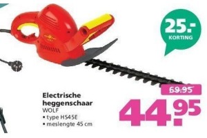 electrische heggenschaar