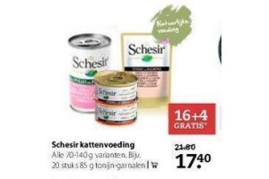 schesir kattenvoeding