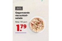 gegarneerde viscocktailsalade