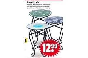 mozaiek tafel