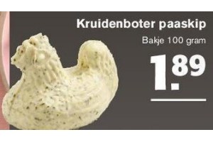 kruidenboter paaskip