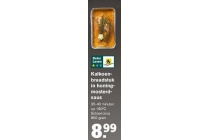 kalkoenbraadstuk in honing mosterdsaus