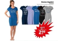 dames bigshirt