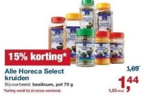 alle horeca select kruiden