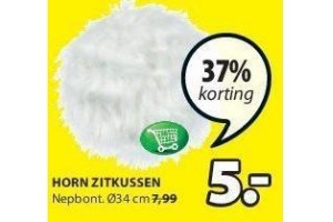 horn zitkussen