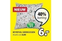 myrfiol zitkussen