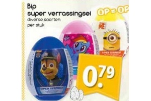 bip super verrassingsei