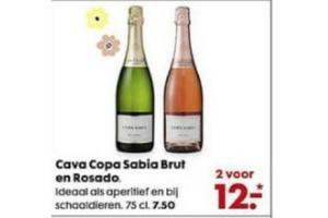 cava copa sabia brut en rosado