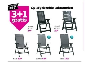 afgebeelde tuinstoelen