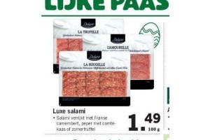 delicieux luxe salami