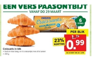 balbake croissants in blik