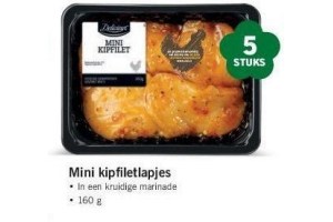 mini kipfiletlapjes