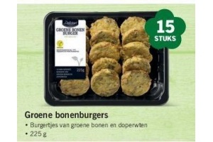 groene bonenburgers