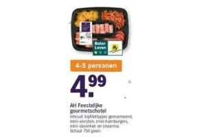 ah feestelijke gourmetschotel nu eur4 99 per stuk