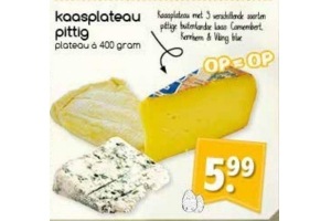 kaasplateau pittig