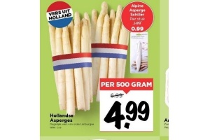 hollandse asperges