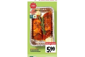 ovenschotel varkenshaasjes