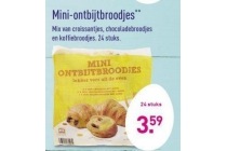 mini ontbijtbroodjes