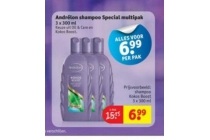 andrelon shampoo special multipak