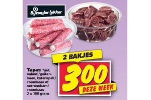 bijzonder lekker tapas