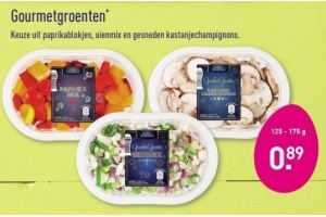 gourmet groenten