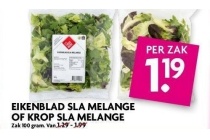 eikenblad sla melange of krop sla melange