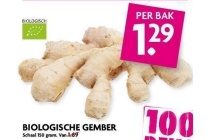 biologische gember