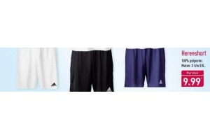 adidas herenshort