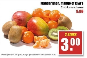 mandarijnen mango of kiwi s