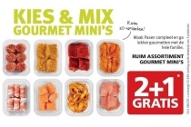 kies en mix gourmet mini s