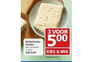 buitenlandse kaasjes