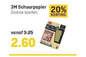 3m schuurpapier