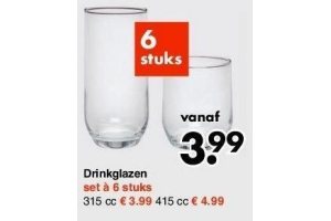 drinkglazen