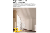 rapid fix wand en plafondpanelen