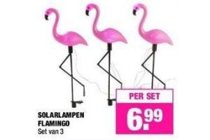 solarlampen flamingo