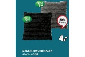 myggblom sierkussen