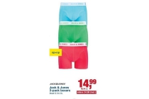 jack en jones 3 pack boxers