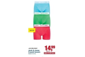 jack en jones 3 pack boxers