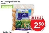 bio kruimige aardappelen