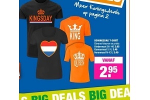 koningsdag t shirt