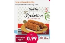 luxe rundvleeskroketten